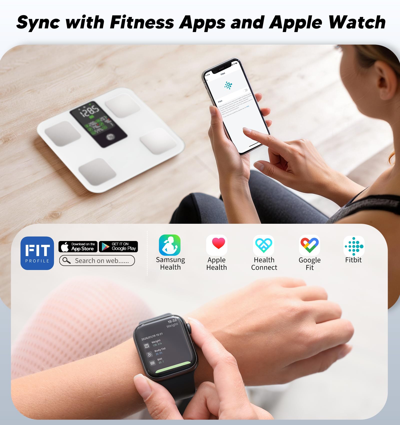 GE Smart Scale app sync connects health data across platforms