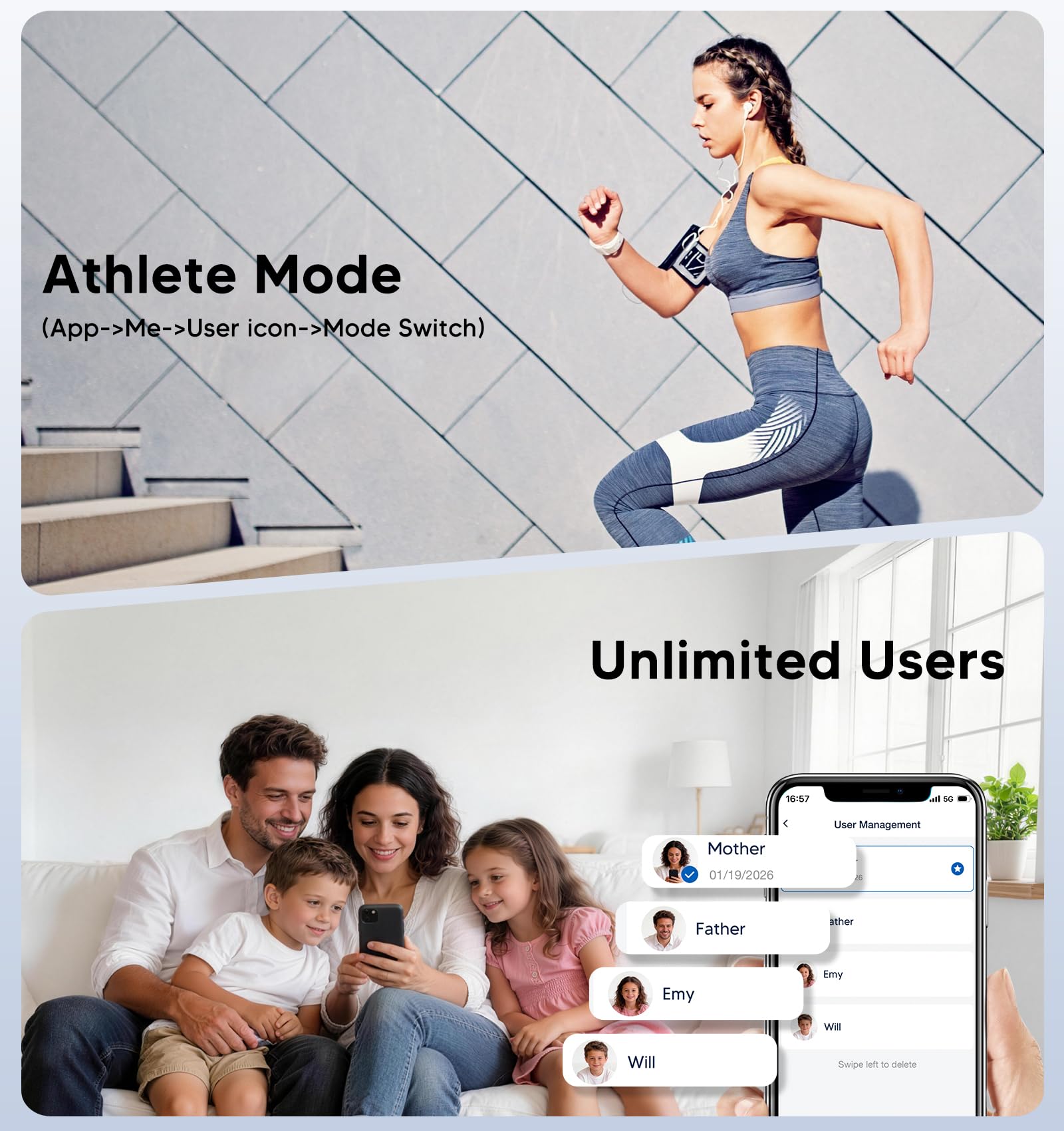 GE Smart Scale automatically recognizes users for private profiles