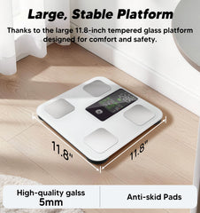 GE Smart Scale shows body fat percentage for fitness awareness