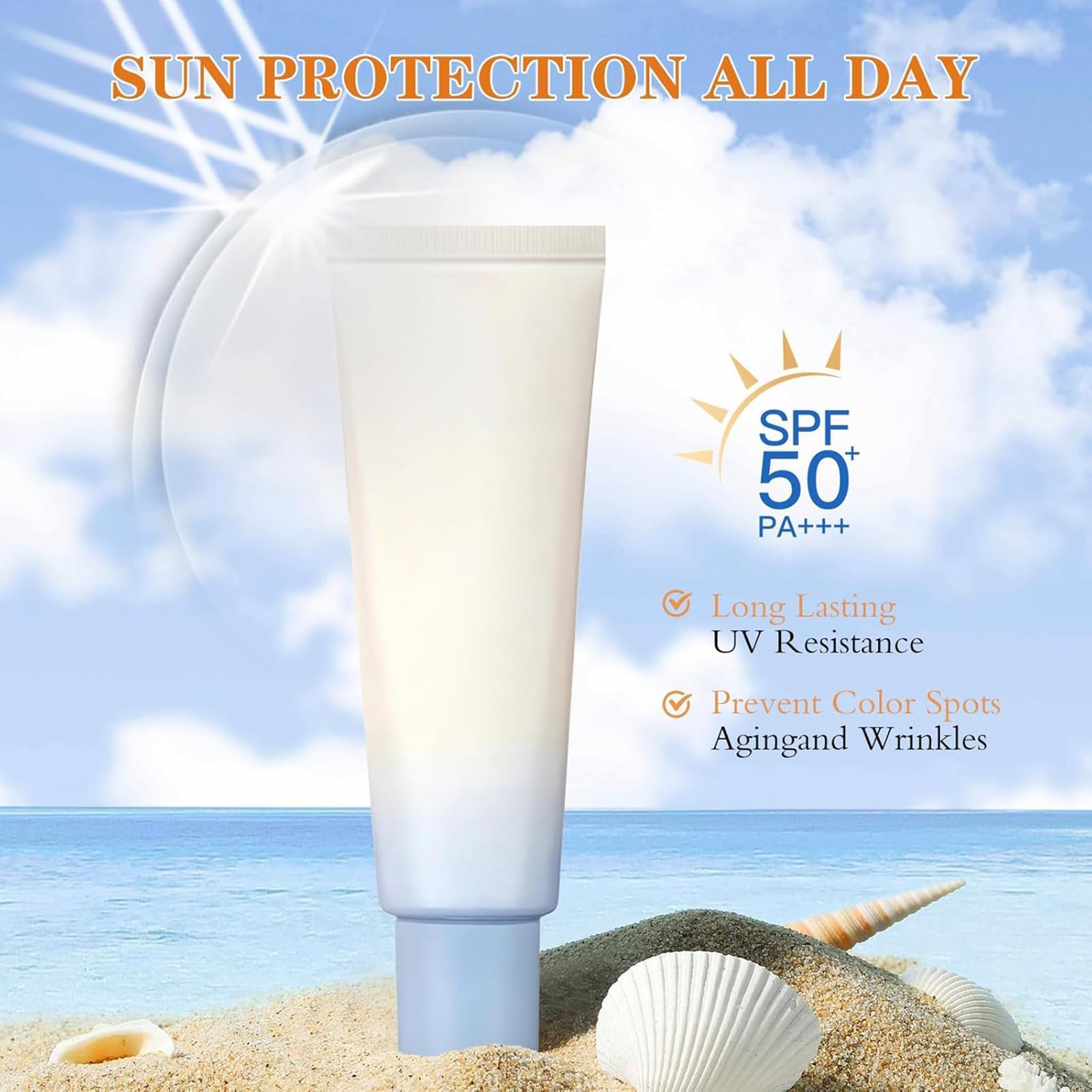 GEBUTP Relief Sun packaging showing compact, travel-friendly size.