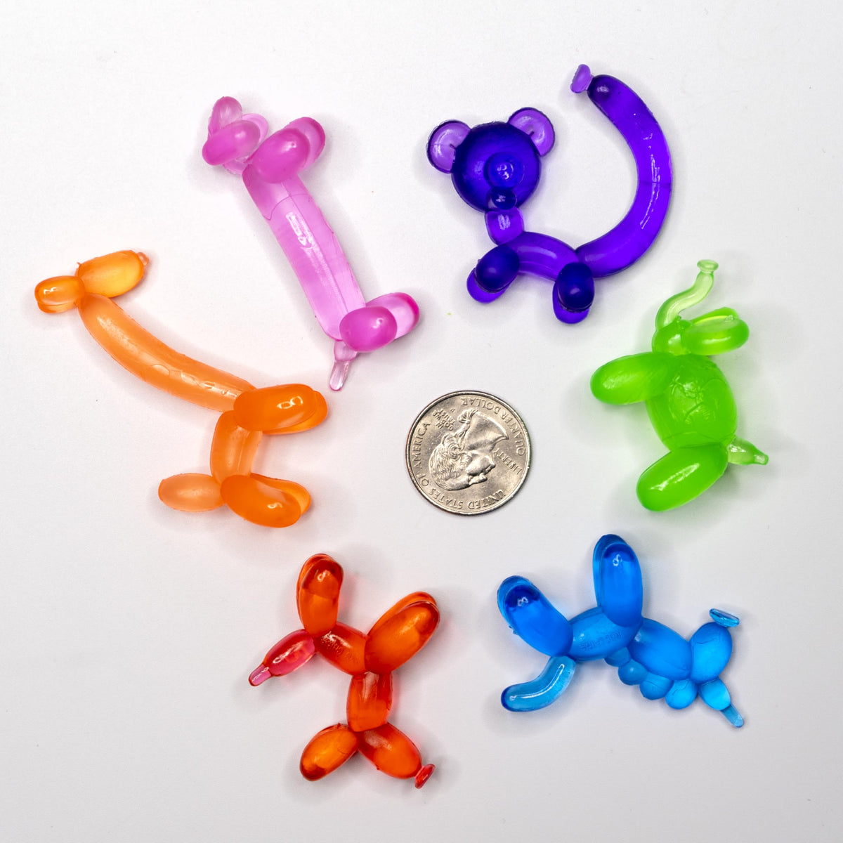 Geddes Raymond balloon eraser poodle, bright red; ideal for classroom erasing and playful notes.