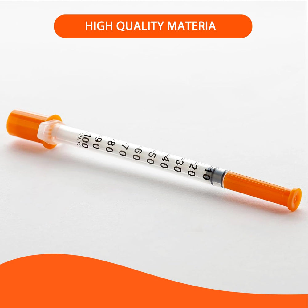 Geeddah syringe with easy-to-read scale aids accurate measurement.