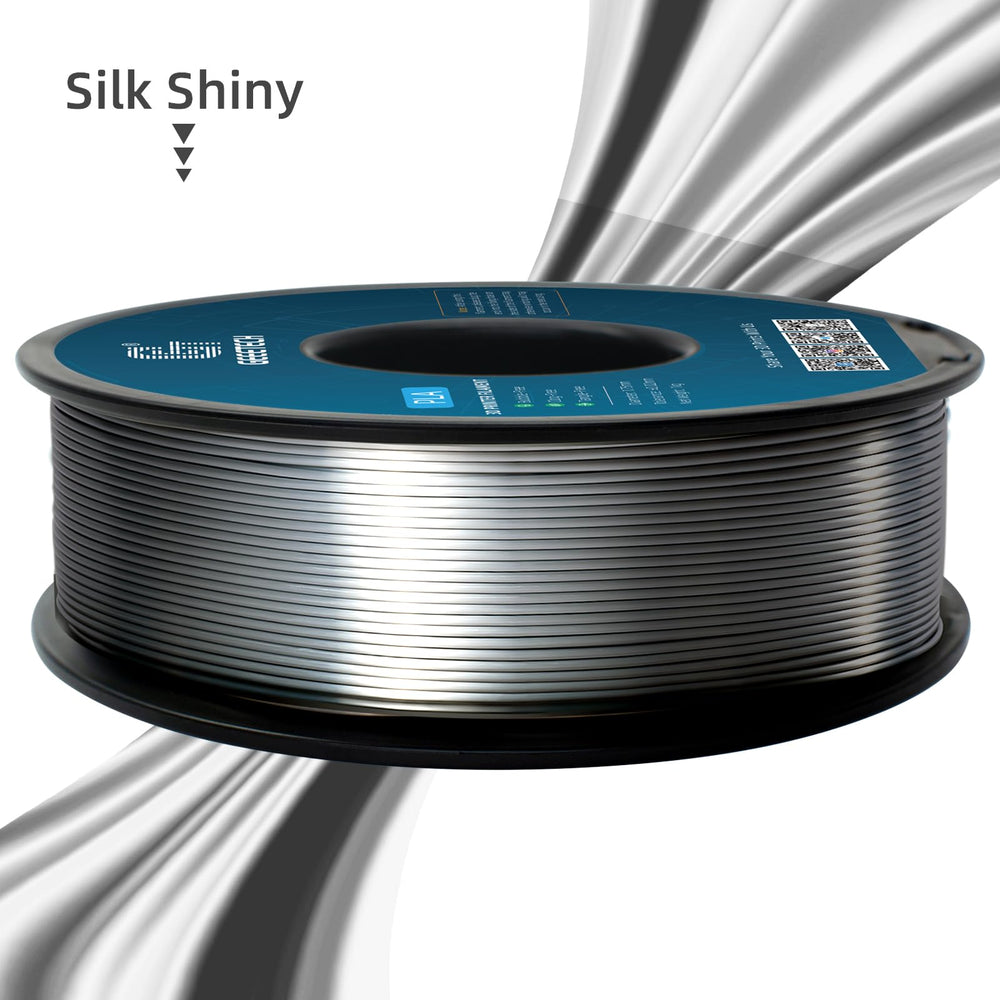 Sample Geeetech Silk PLA print with decorative metallic finish