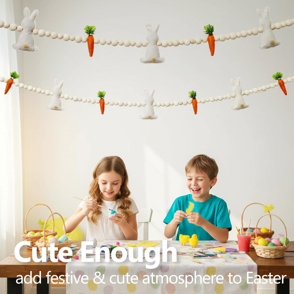 Gee Hut 78-inch banner on mantle creates seasonal focal point.