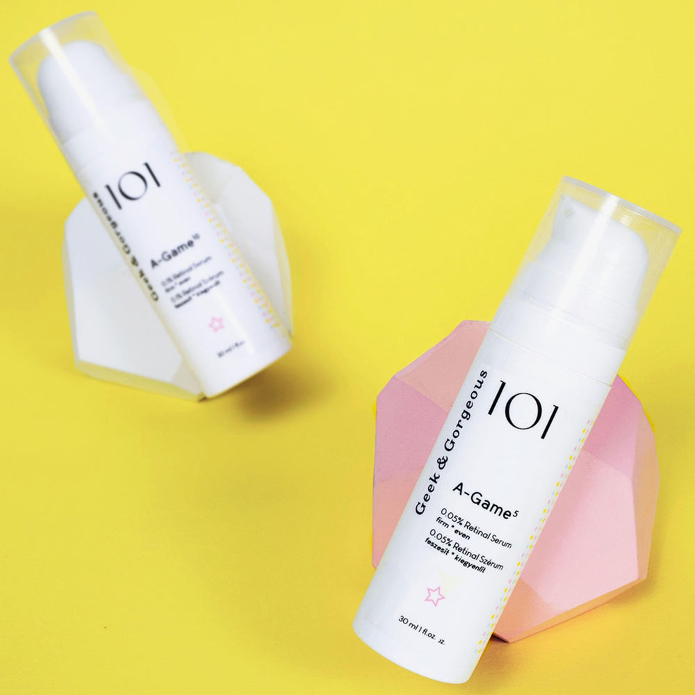 Geek & Gorgeous A-Game 5 serum absorbs quickly on skin.