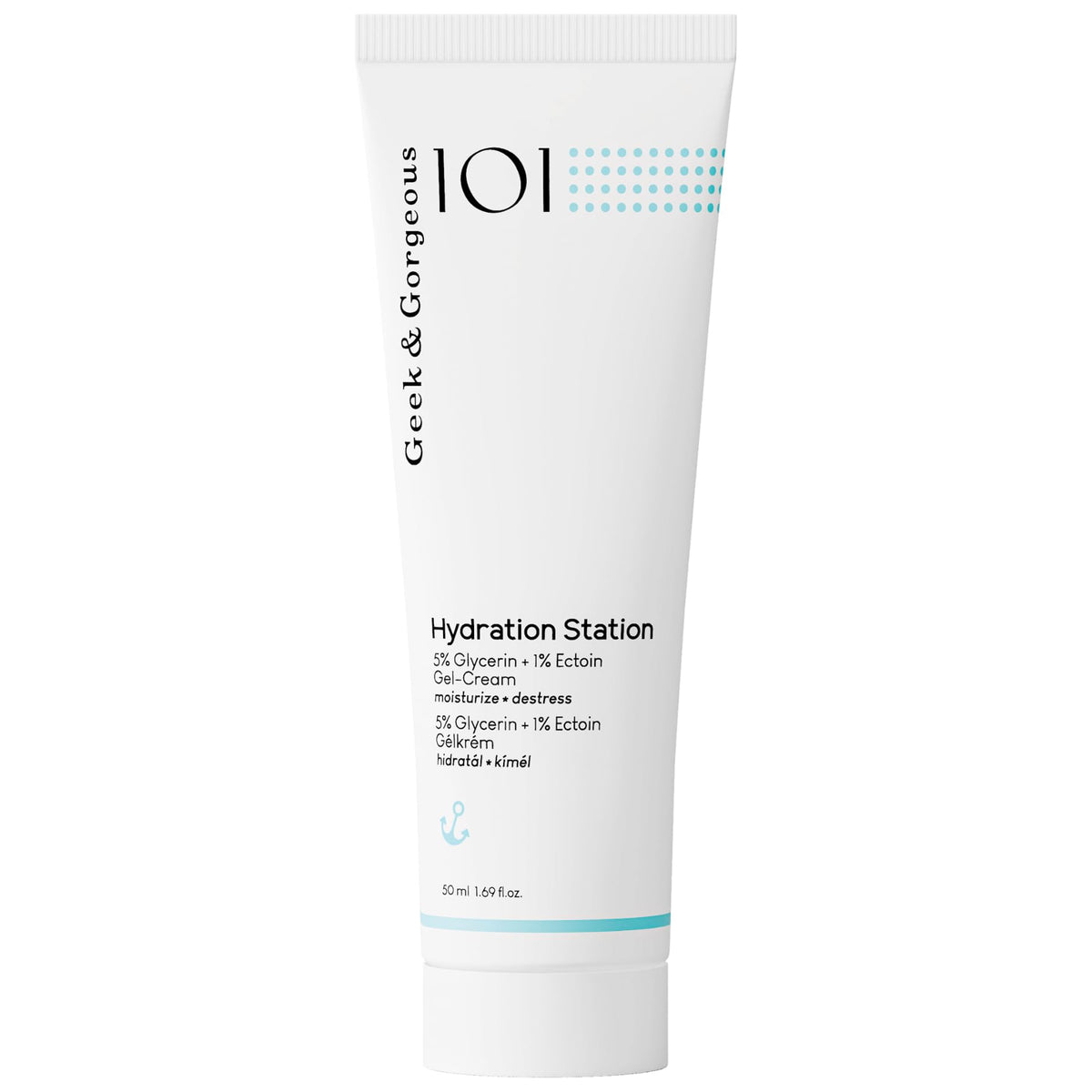 Geek & Gorgeous Hydration Station close-up gel texture for refreshing hydration.