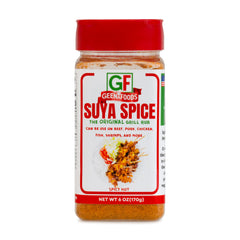 Geenafoods Suya Pepper bottle with rich nutty aroma for grilling