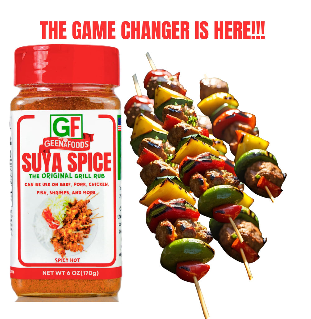 Geenafoods Suya Pepper packaging emphasizes USA-made craftsmanship