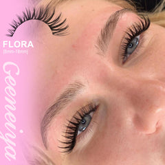 Geeneiya Flora Lash Clusters: cat-eye definition for evenings out