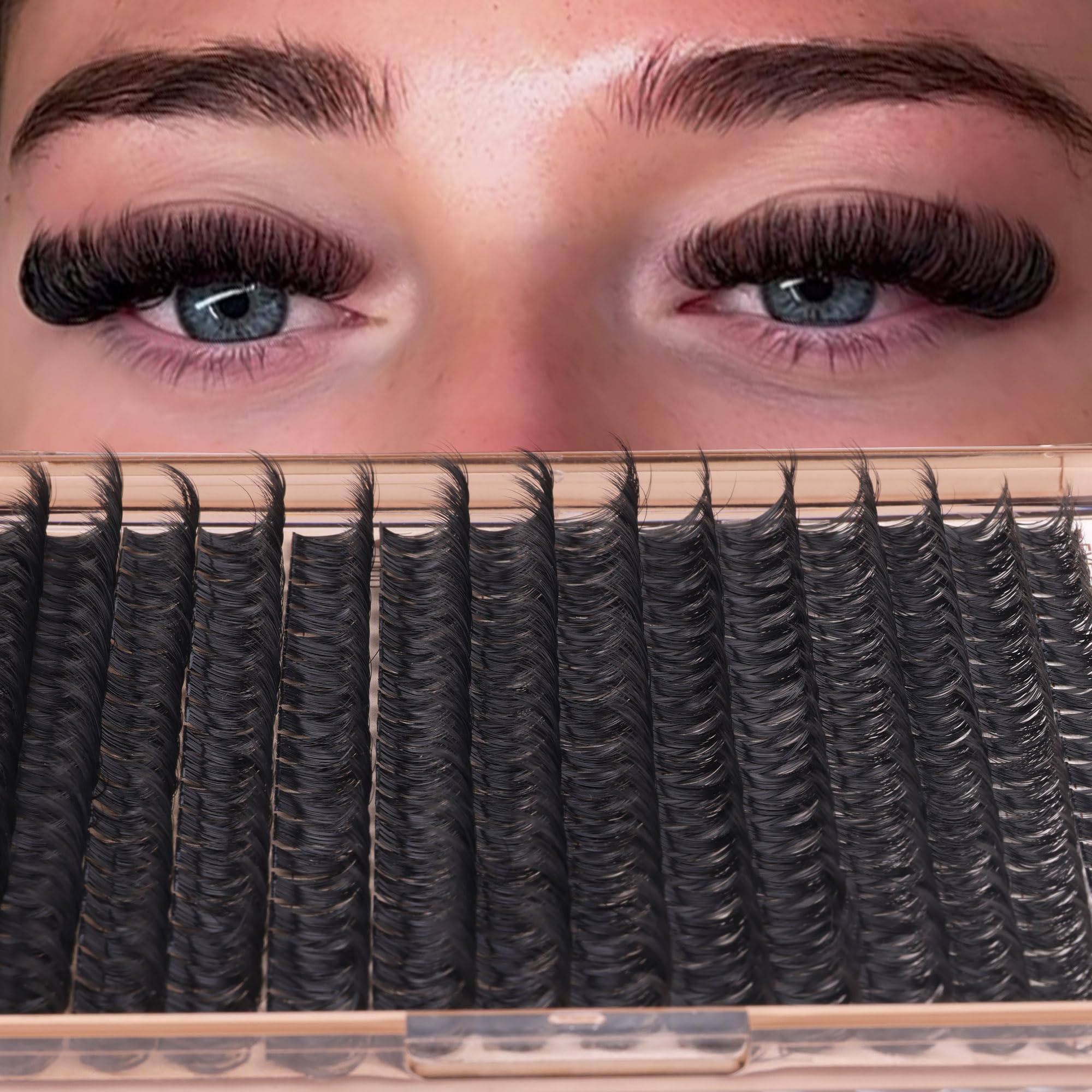 Geeneiya soft, durable lash band enhances comfort and blend with real lashes.
