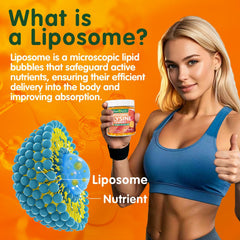 Geeoasis Liposomal L-Lysine Gummies ingredients panel highlights vegan, gluten-free, gelatin-free formulation.