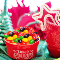 Geeoollah jelly beans variety flavors displayed for flexible snacking.