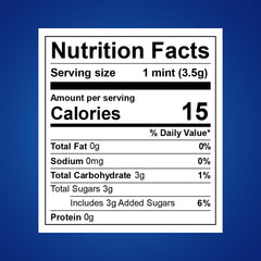 GEEOOLLAH Pep O Mint bulk pack side detail, ideal for bulk storage and easy refills