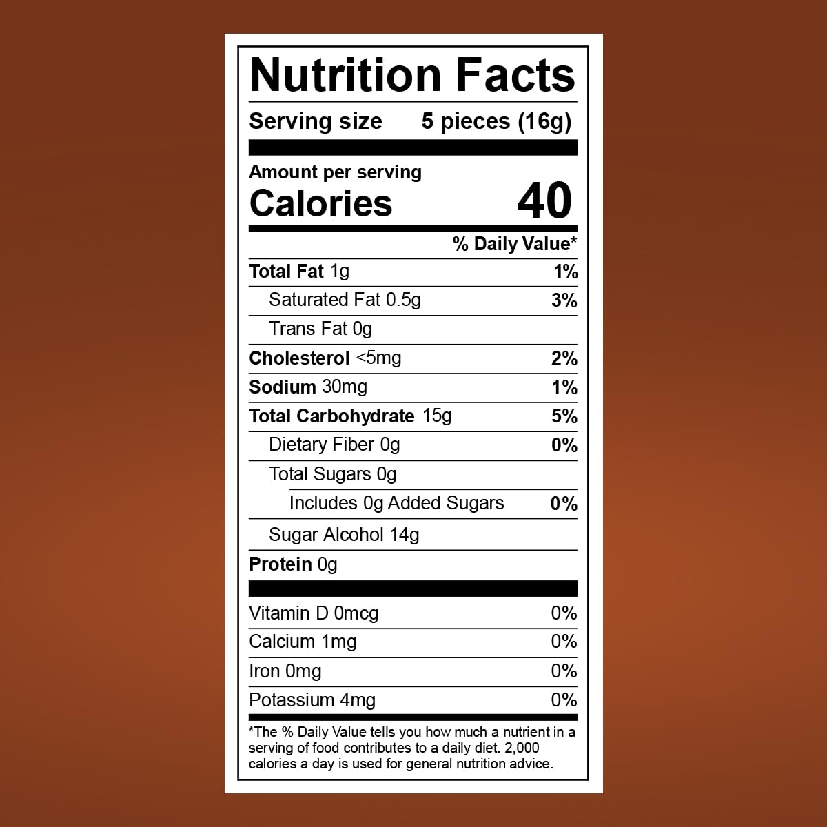 GEEOOLLAH sugar-free coffee caramel bites, individually wrapped for on-the-go indulgence.