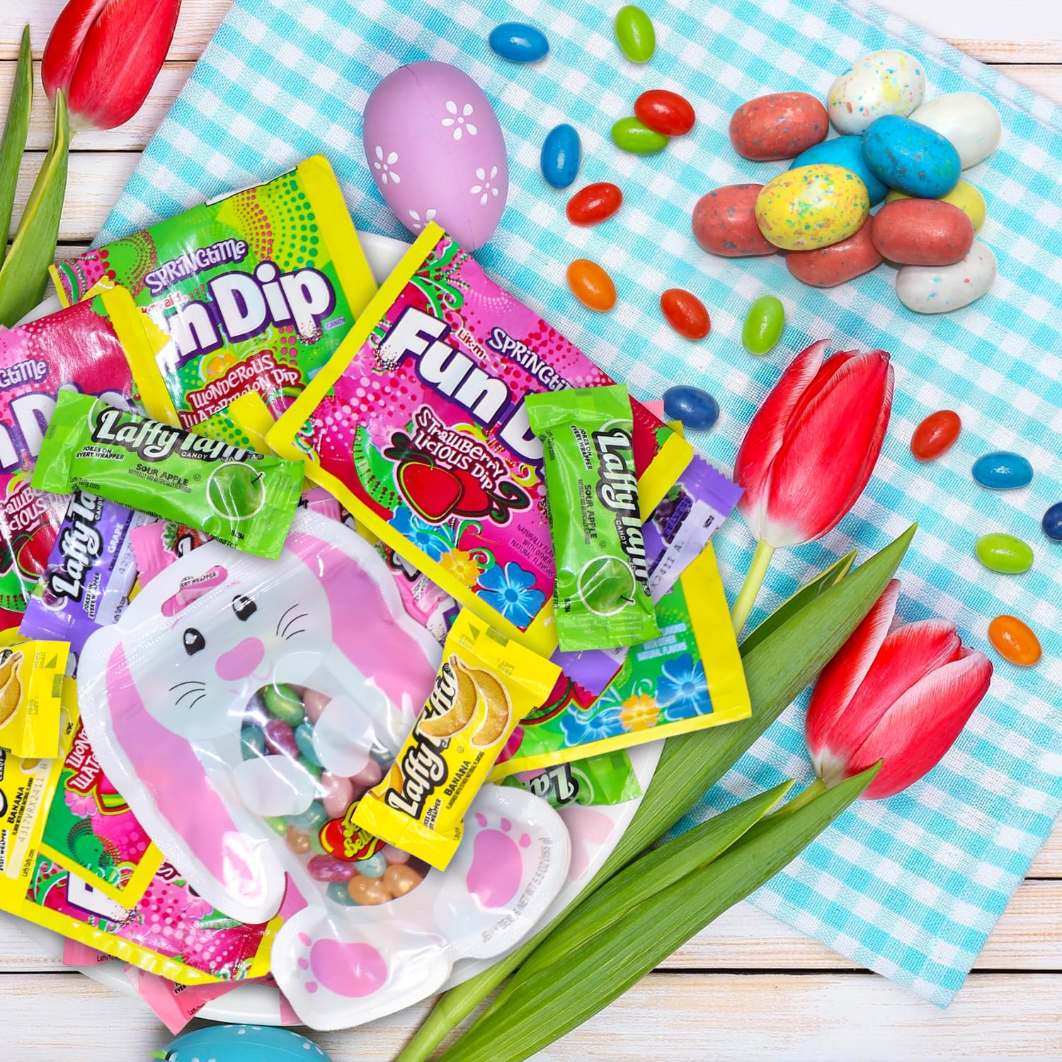 Geeoollah tangy powdered candy pouches fruity flavors for party bowls
