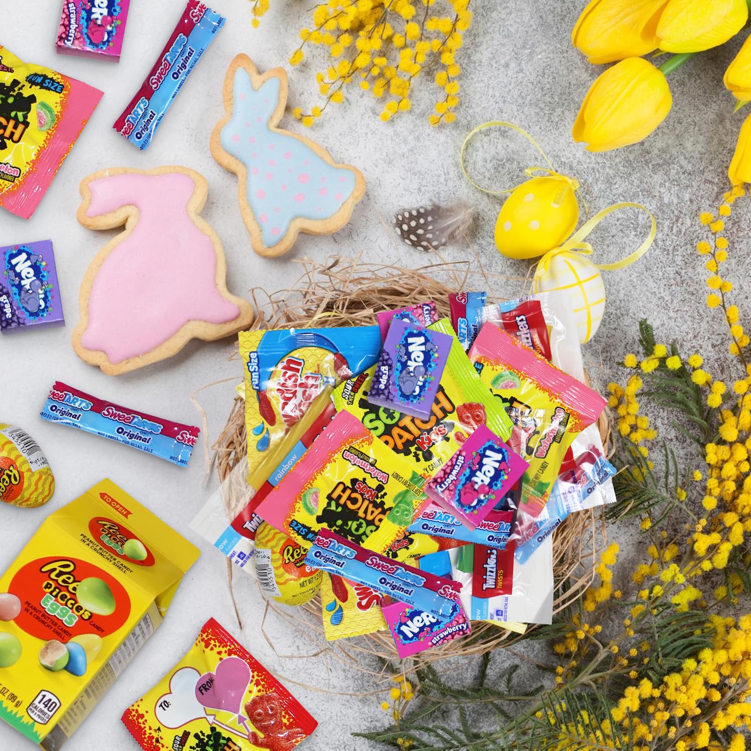 GEEOOLLAH tart hard candies brighten dessert tables and candy bowls.