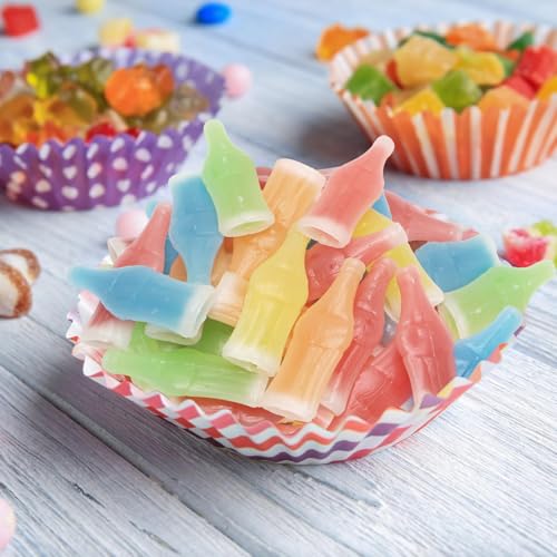 GEEOOLLAH wax bottle candy fruity liquid center reveal