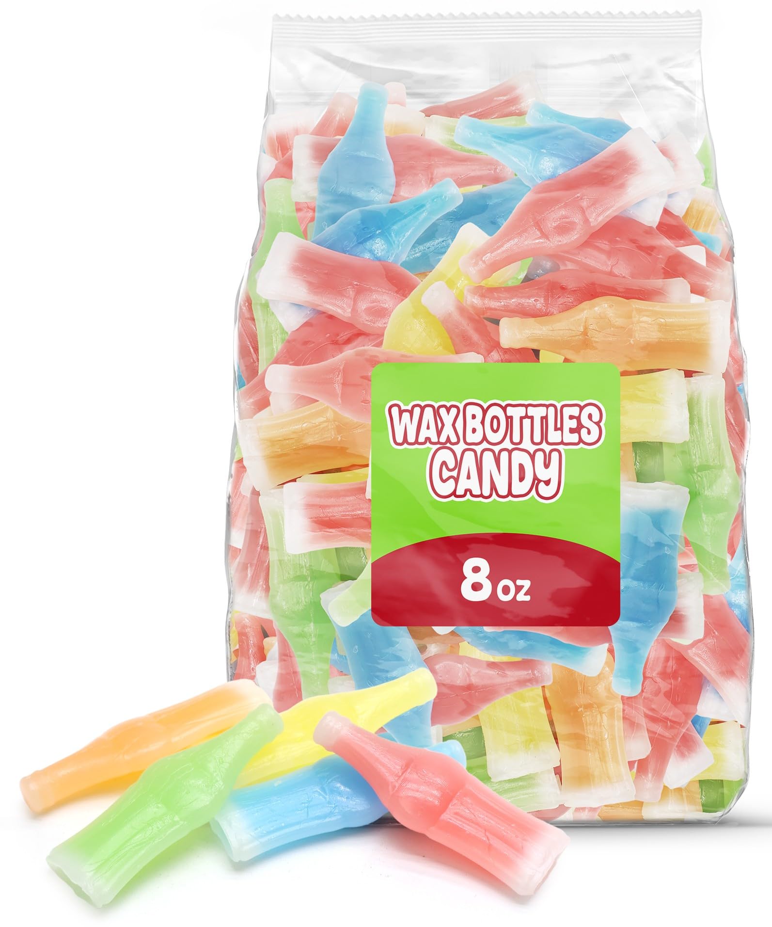 GEEOOLLAH wax bottle candy packaging for party displays