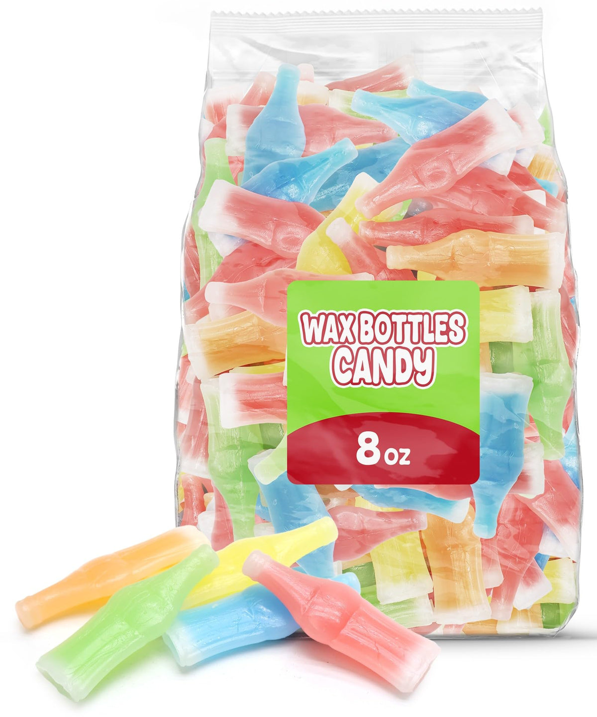 GEEOOLLAH wax bottle candy packaging for party displays