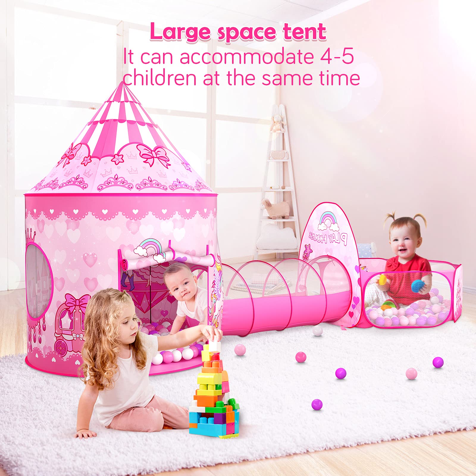 GeerWest 40-inch base for spacious play inside