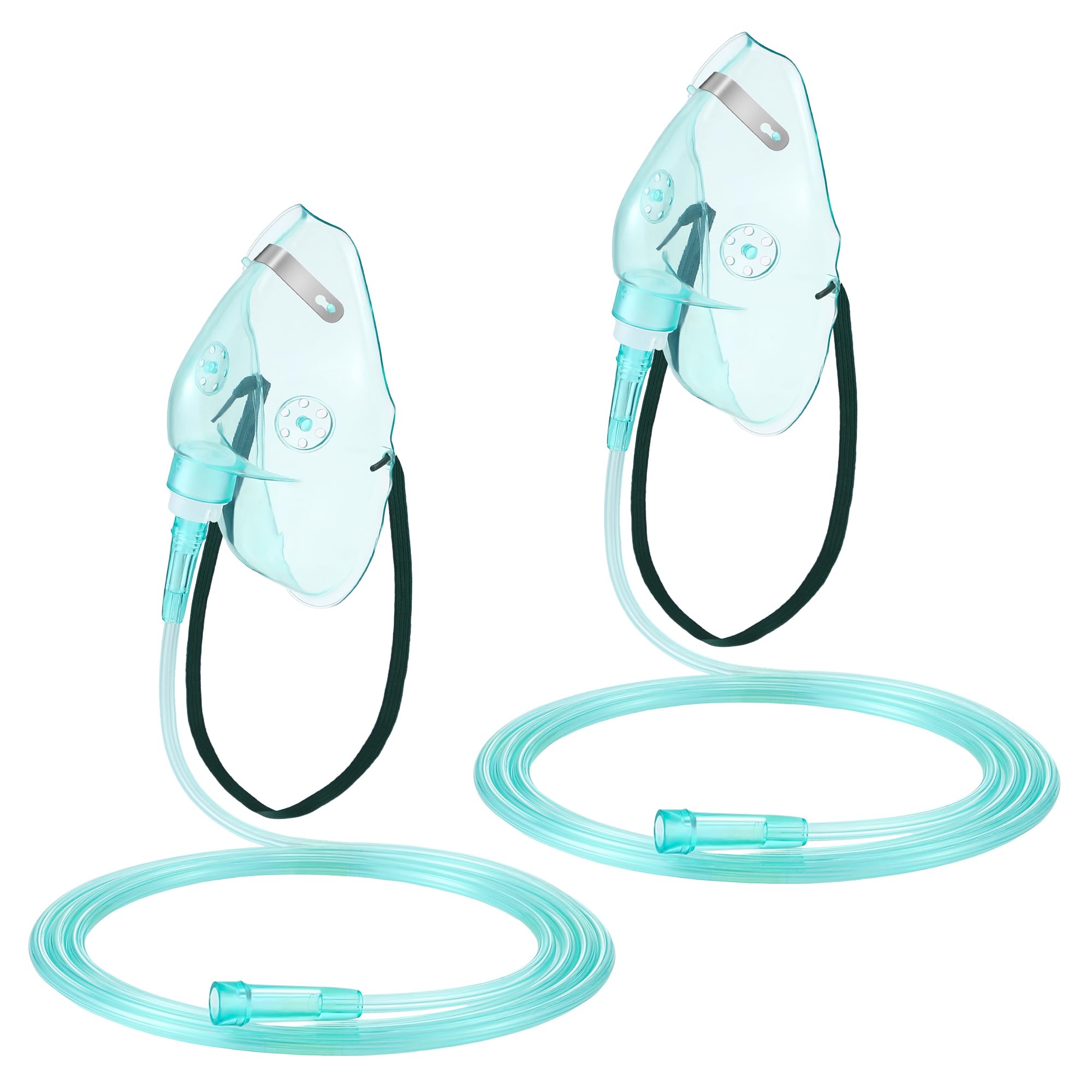 Geiserailie oxygen mask with tubing for comfortable breathing support