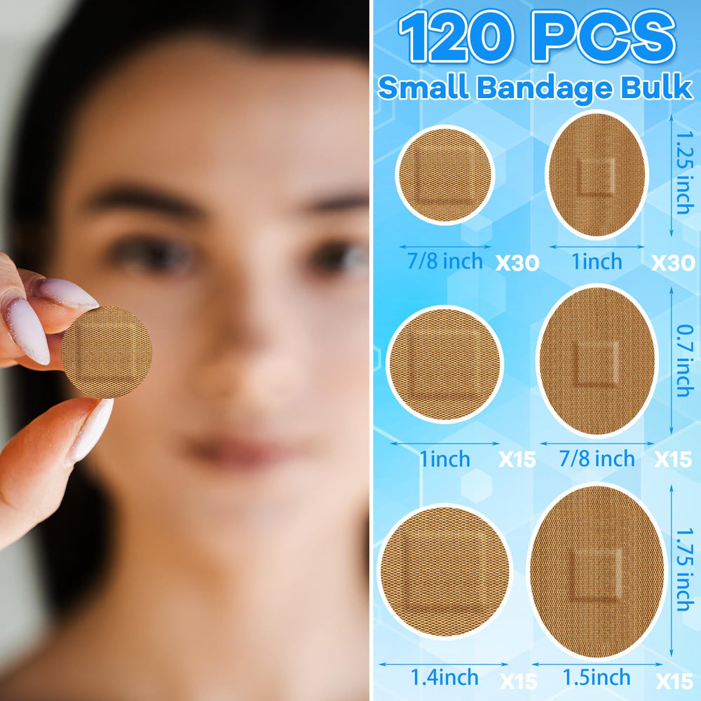 Geiserailie six-size facial bandages, flexible and skin-friendly for precise coverage