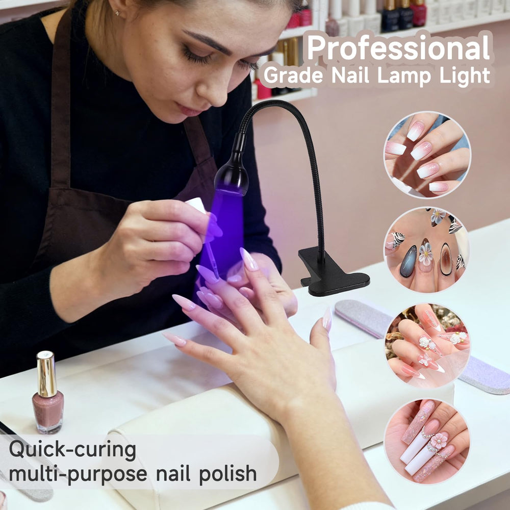 Geisofu UV Nail Lamp with 180-day after-sales support promise.