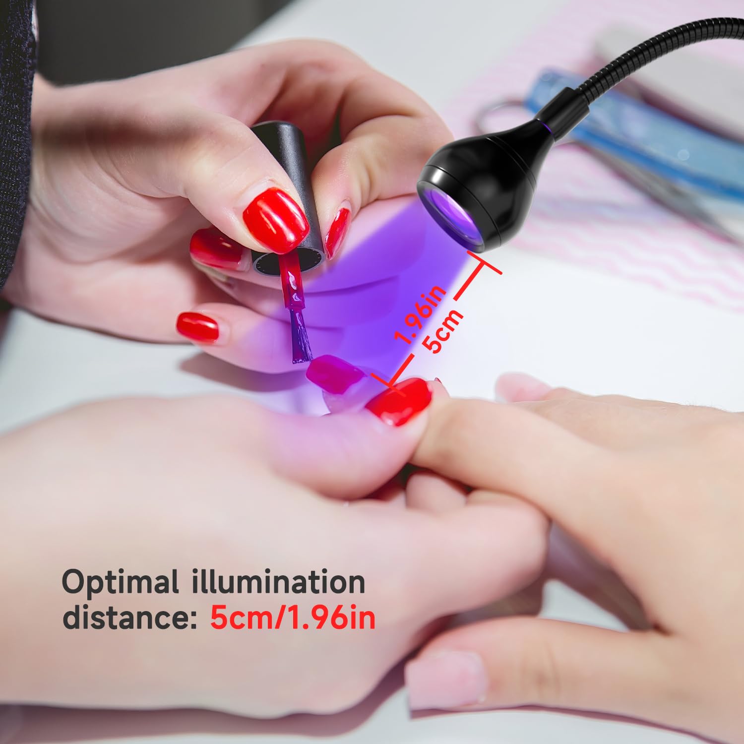 Geisofu UV lamp application for controlled, even light exposure.