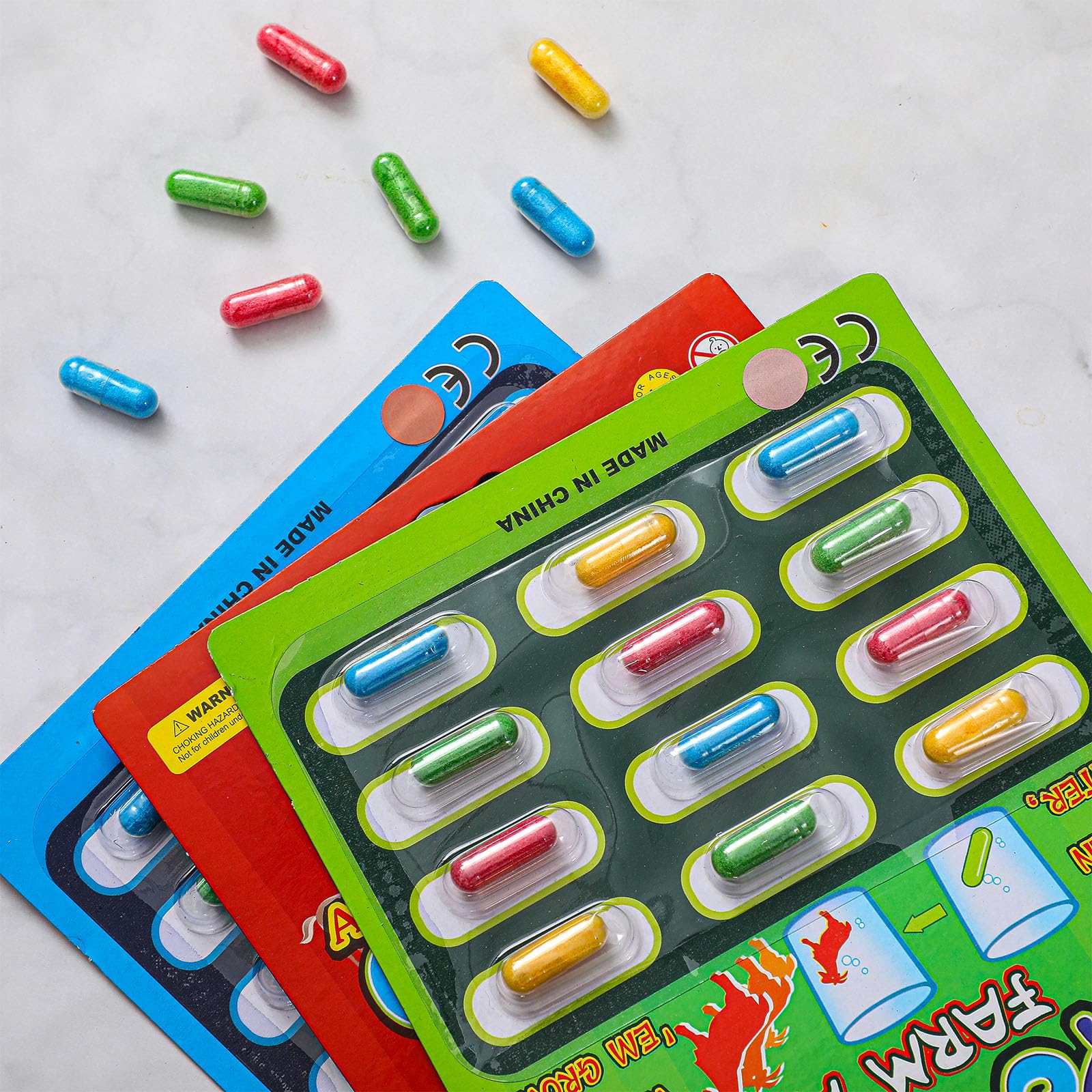 Gejoy gift-pack capsules offer a surprising kid-friendly party or stocking stuffer.