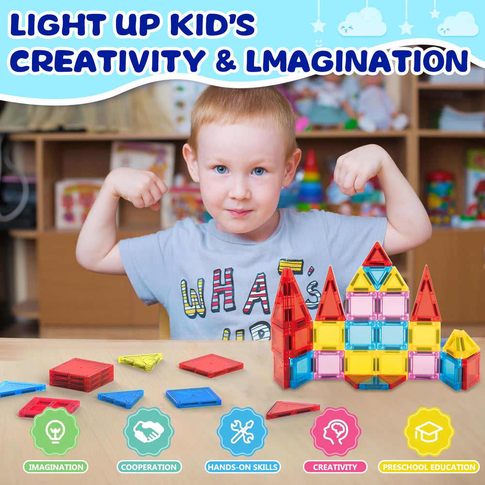 GEKETY tiles safety design with smooth edges protects little hands.