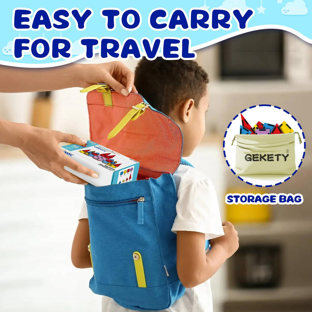 GEKETY mini tiles provide durable magnets for group activities.
