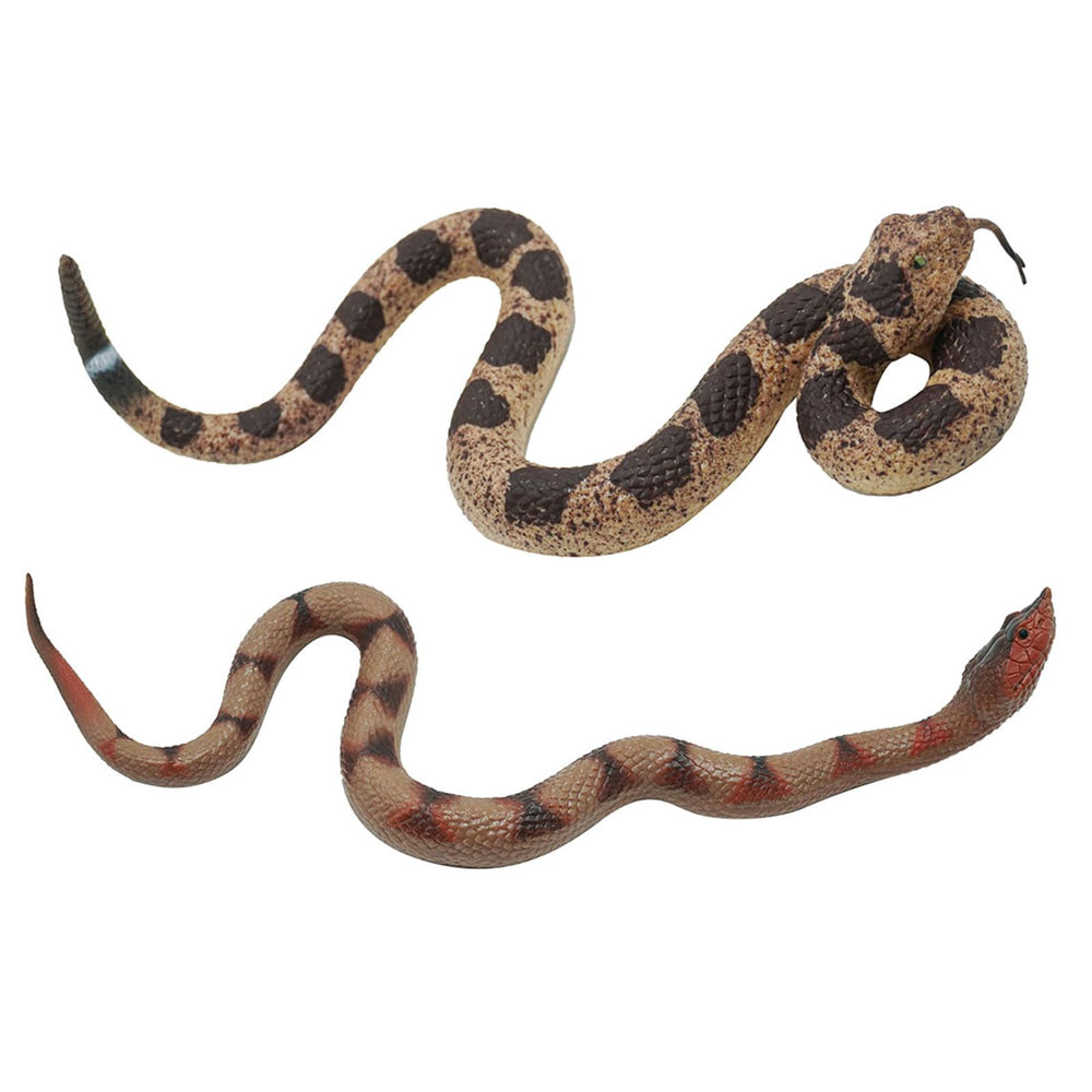Gelabur fake snakes with lifelike appearance for convincing pranks and decor.