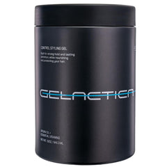 Gelactica Max Control bottle demonstrates strong hold for daily slick-back styling.
