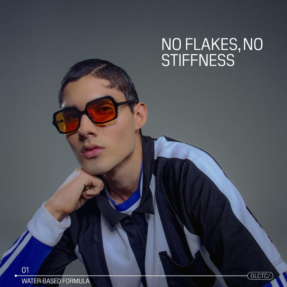Gelactica Max Control hold-finish shows defined slick-back look.