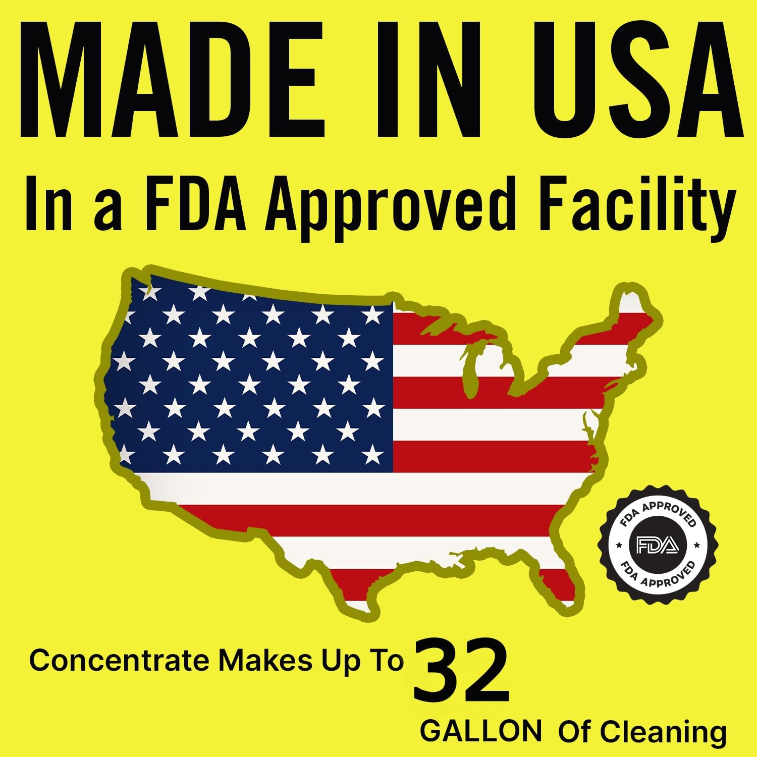 GELEAN made-in-USA label signals domestic quality and reliability.