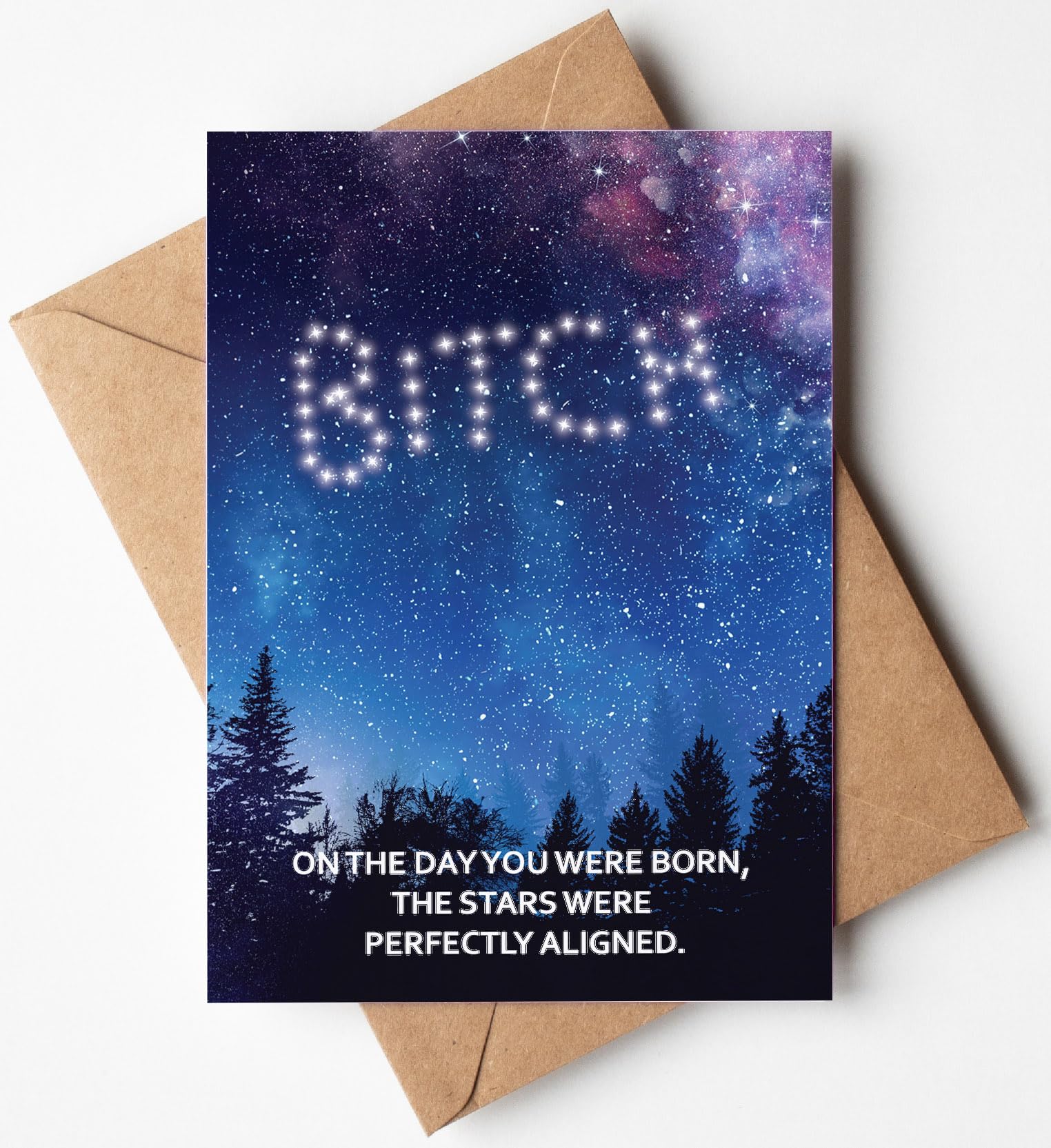 Gelid Day You Were Born humorous card design, perfect for gifting to friends and sisters