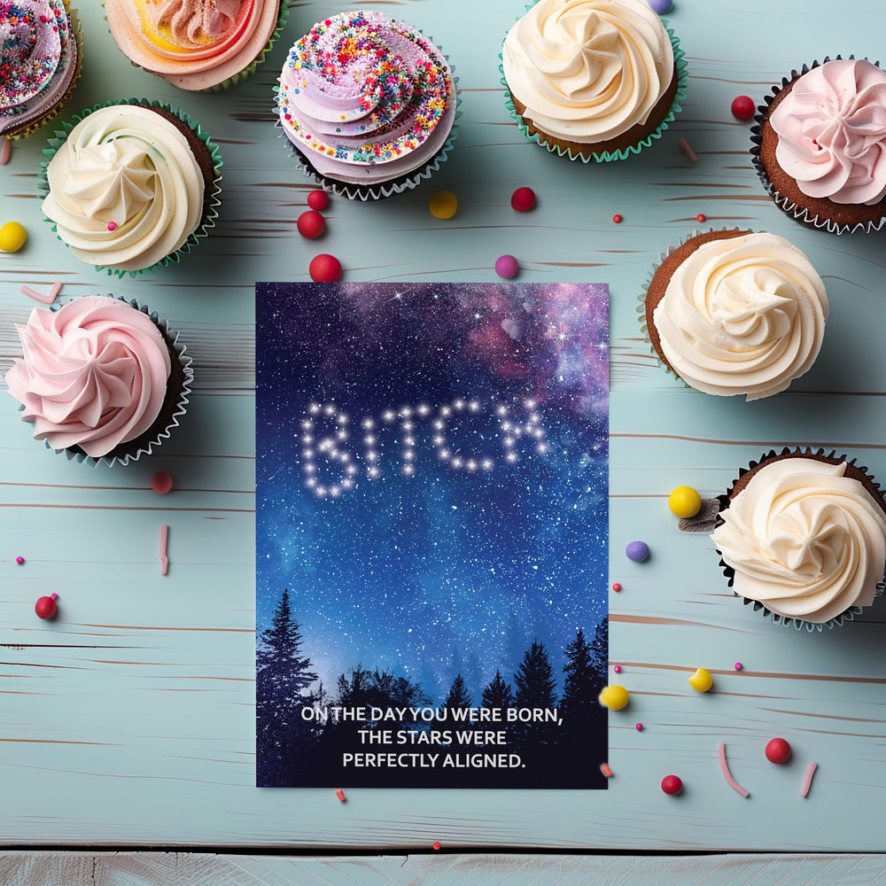 Gelid Day You Were Born US-made card, crafted with care for quality-conscious shoppers