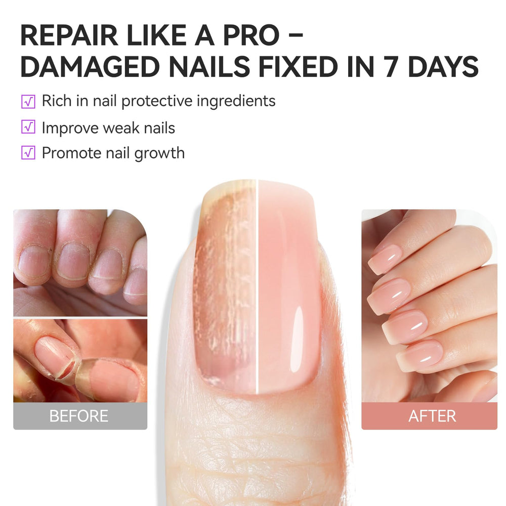 gelike ec ingredients panel emphasizes keratin and jojoba oil nourishing nails