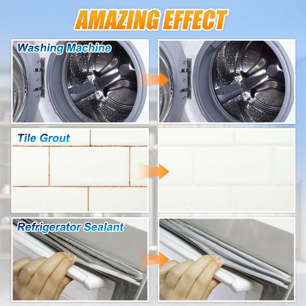 Gelivable grout cleaning close-up highlights tough stain removal.