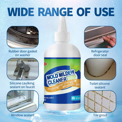GELIVABLE Mold Remover Gel works on tile grout in bathroom corners