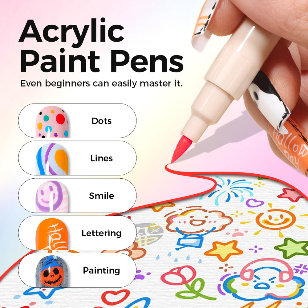 GELLAKTIK beginner-friendly nail design kit for easy artistry
