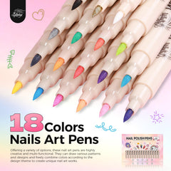 GELLAKTIK precision 0.7mm tip enables clean lines and fine detailing.