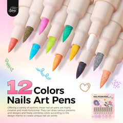 Gellaktik precision 0.7mm tip enables fine lines and detailed designs.
