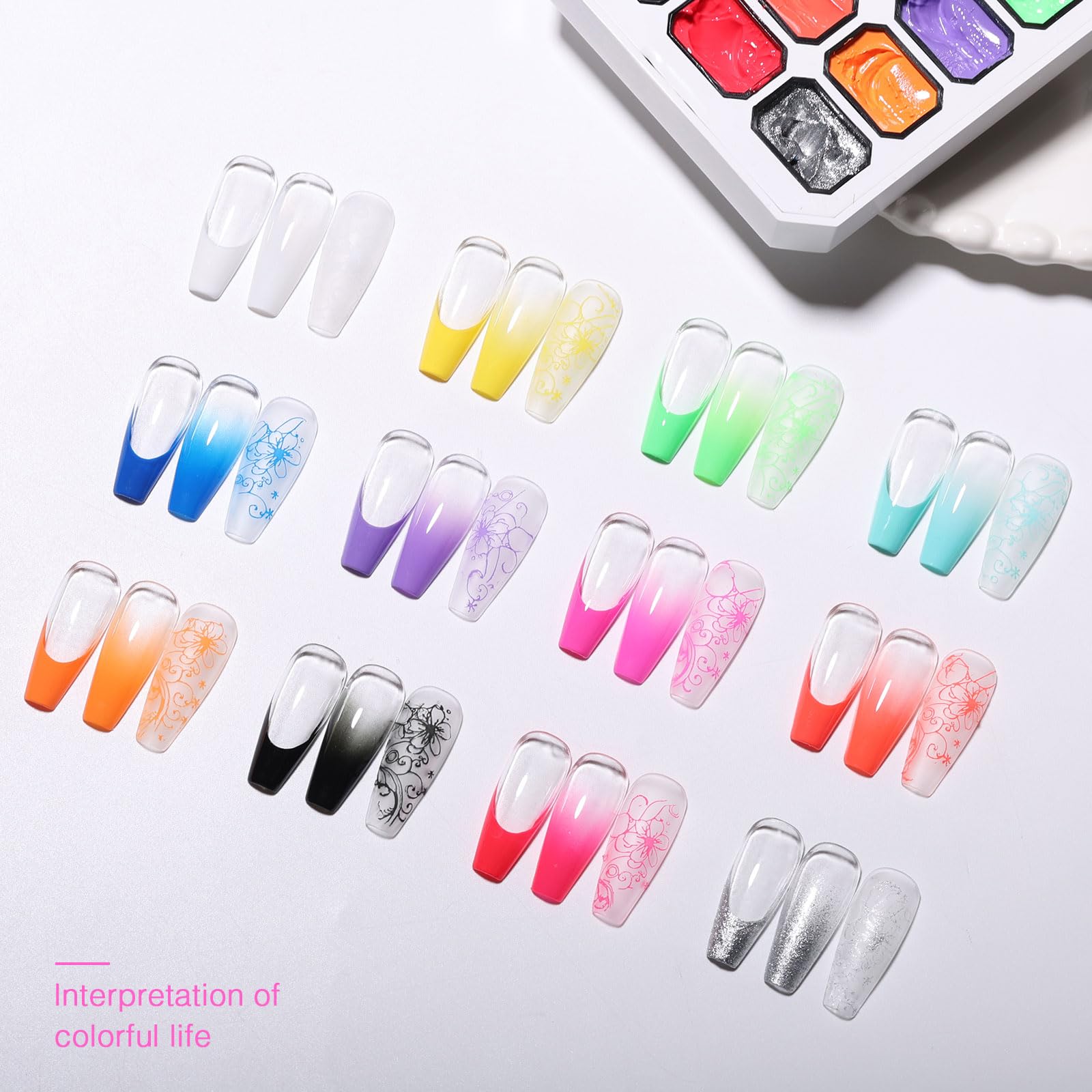GELLAKTIK UV/LED curing for durable, glossy manicure finish.