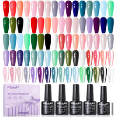 GELLEN 24-piece Nail Polish Set with 20 colors for versatile at-home manicures