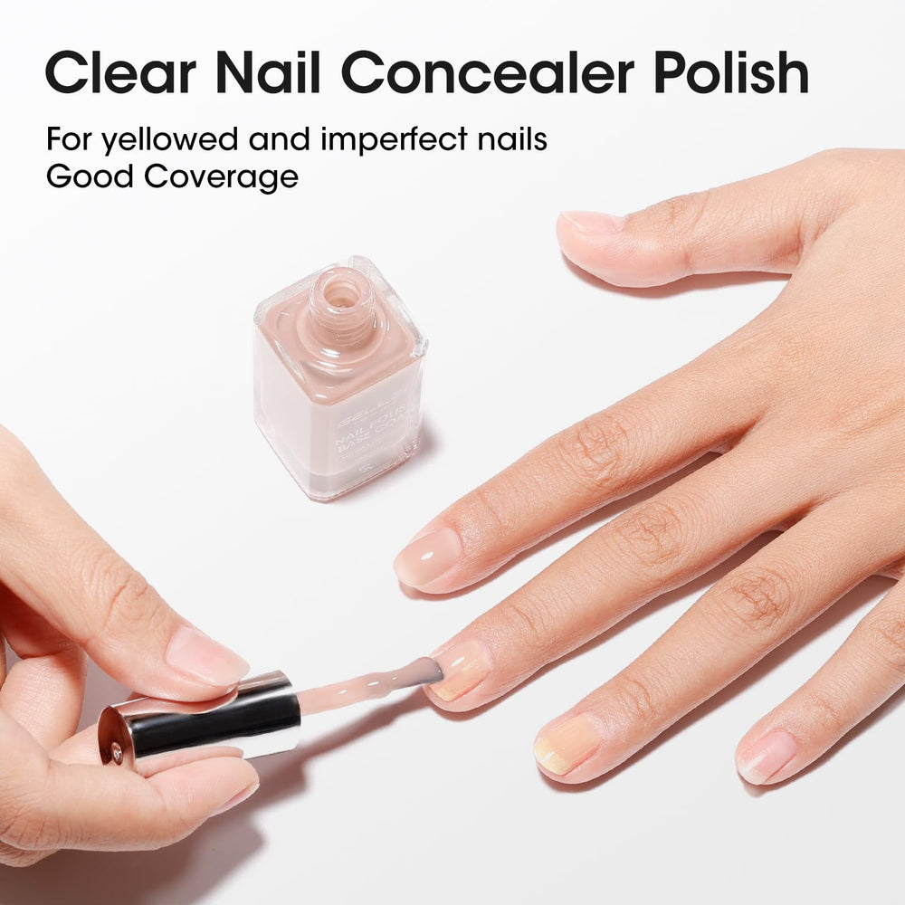 GELLEN calcium-based strengthener on nails adds resilience and reduces breakage