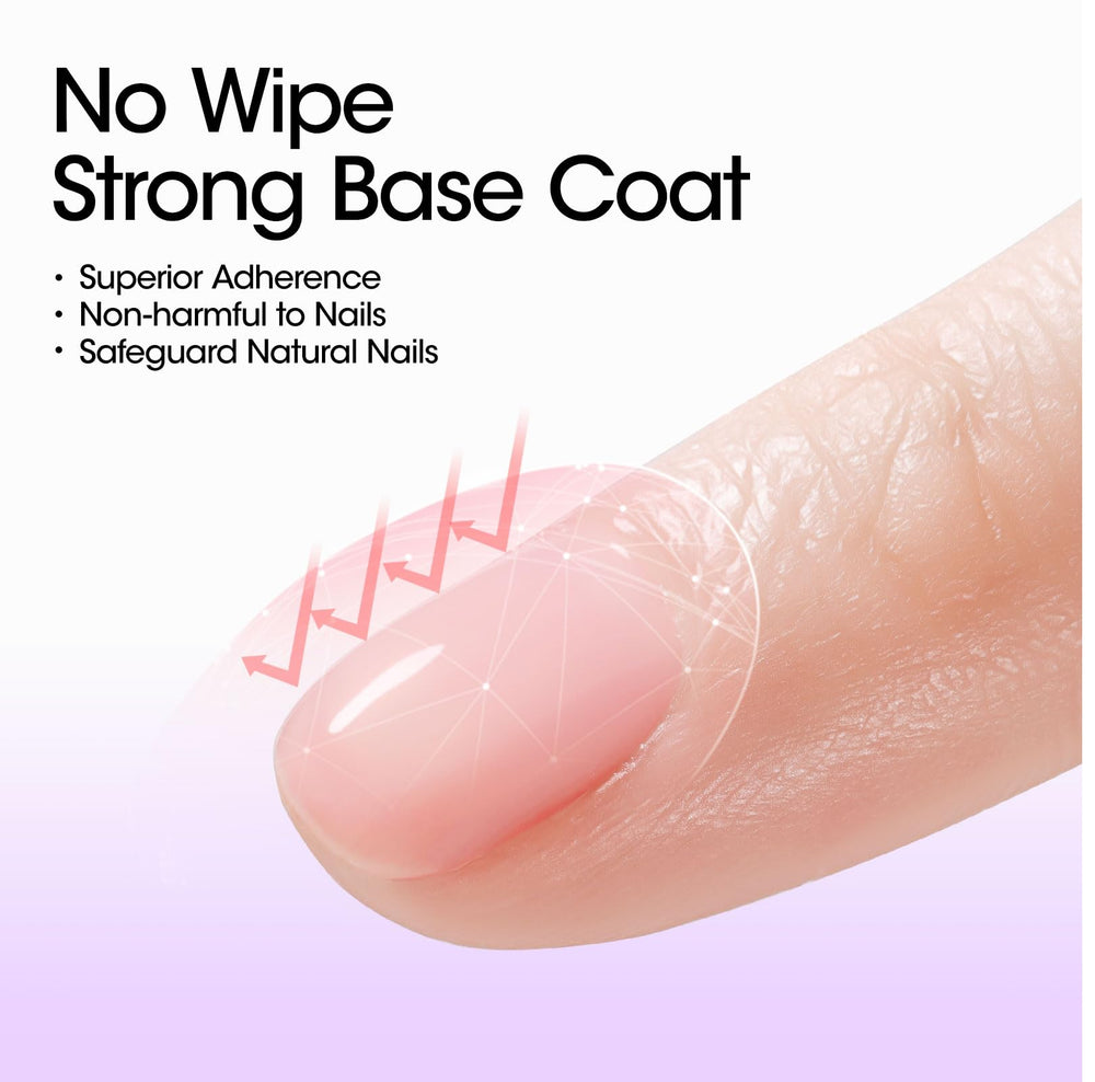 GELLEN Base Coat 18ml creates a smooth foundation for color gels.
