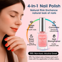 GELLEN calcium-strengthener bottle highlights 4-in-1 formula benefits