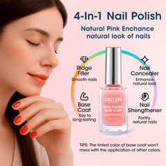GELLEN crystal top coat adds mirror-like shine