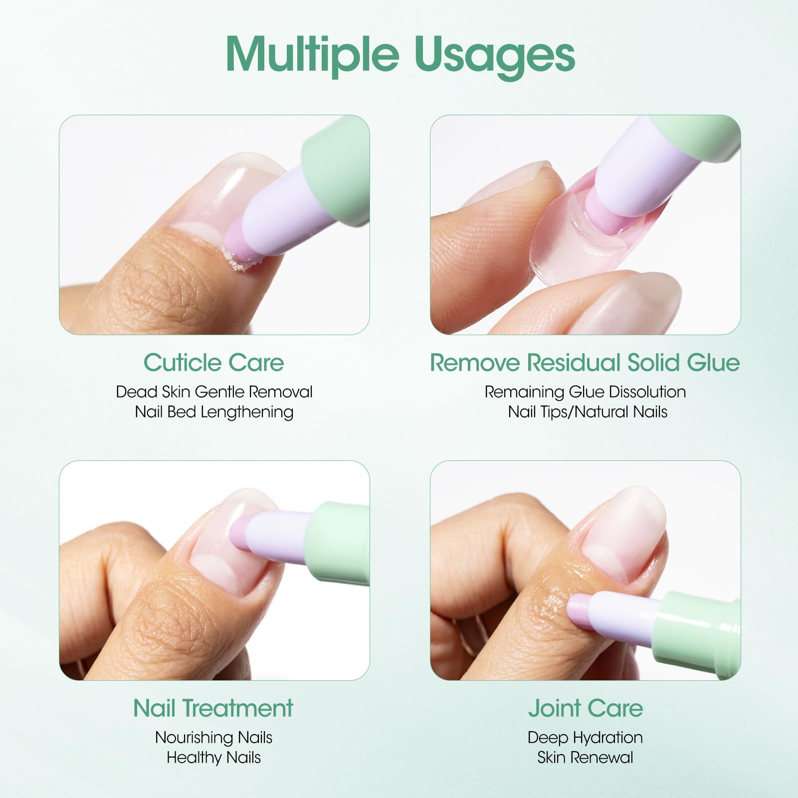 GELLEN Cuticle Oil Pusher Pen helps with hangnails and nail maintenance.